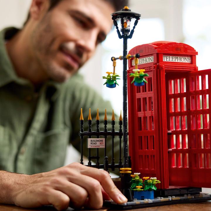Produktbild LEGO Rote Londoner Telefonzelle (21347, LEGO Ideas, LEGO Seltene Sets)