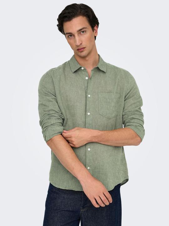 Immagine prodotto Only & Sons Onscaiden Life Reg Ls 1 Pkt Shirt Noos (L)