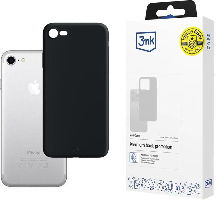 Produktbild 3MK Matt Case for iPhone 7 / 8 black (Apple iPhone 7)