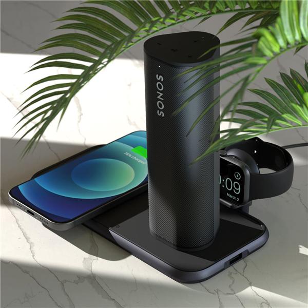 Immagine prodotto Zens Caricabatterie wireless 4 in 1 in alluminio (incl. cavo MFi Apple Watch) (45 W)