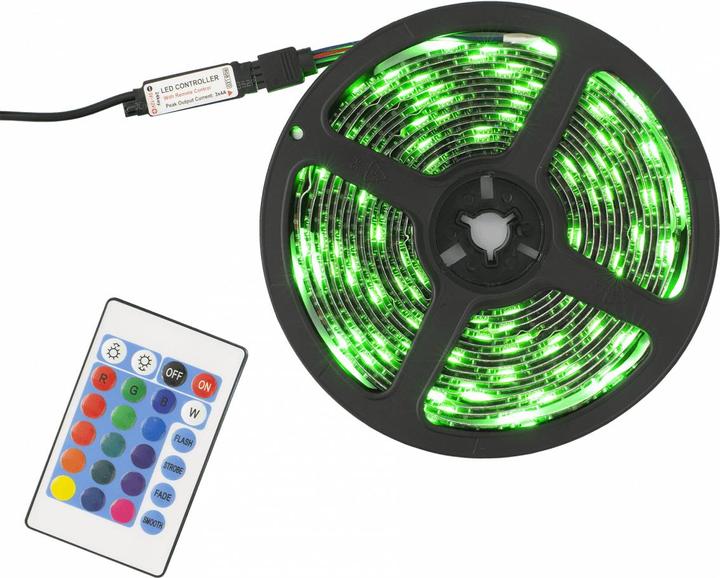 Actual product image White Shark Helios LED-05 RGB LED strip with remote control (RGB, 25 cm, Outdoor, Indoor)