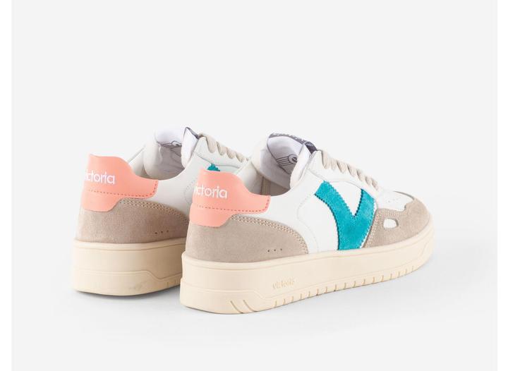 Actual product image Victoria 's leather-effect low-top trainers (40)