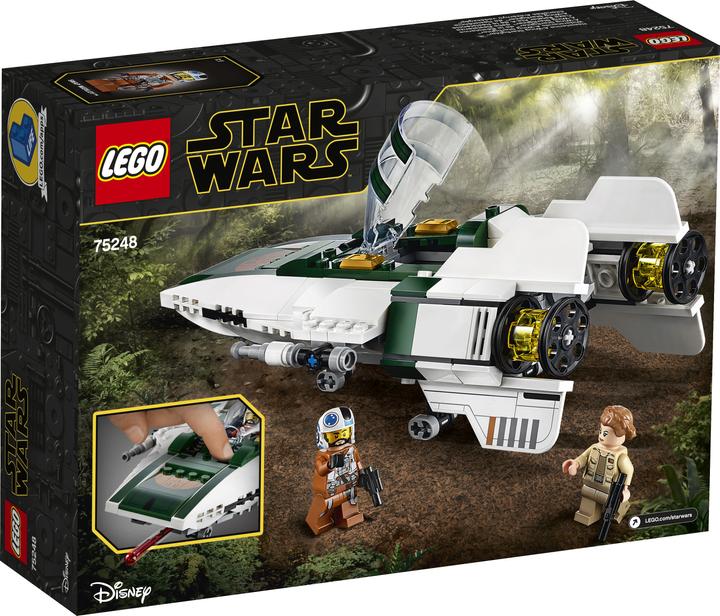 Produktbild LEGO Widerstands A-Wing Starfighter (75248, LEGO Star Wars)