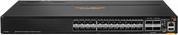 Actual product image HPE Aruba Networking CX 8100 24x10G SFP+ 4x40/100G QSFP28 FB Airflow 3 Fans 2AC PSU SW Bundle EU en (24 Ports)