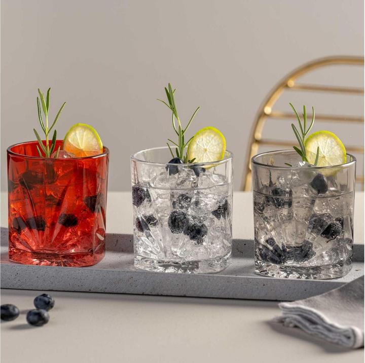 Actual product image Leonardo Whisky glass Capri 330 ml, 4 pieces, Grey (3.30 dl, 4 x, Whisky glass)