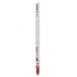Image du produit Bosch Professional Zubehör Lame de scie sauteuse PRO Plastics PVC clean T302H, 132 mm, 5 pcs.