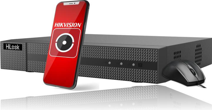 Produktbild Hikvision Netzwerk-Videorekorder HILOOK NVR-4CH-5MP/4P Schwarz (Netzwerk Videorecorder (NVR))