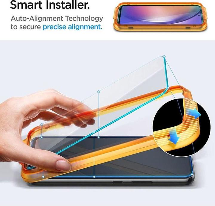 Actual product image Spigen ALM Glas.Tr Sam A54 5G A546 2szt. szkło hartowane AGL05966 (1 Piece, Samsung Galaxy A54 5G)