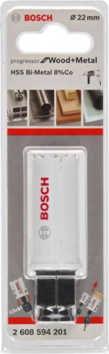Produktbild Bosch Professional Zubehör Lochsäge Progressor for Wood and Metal, 22 mm (22 Millimeter)