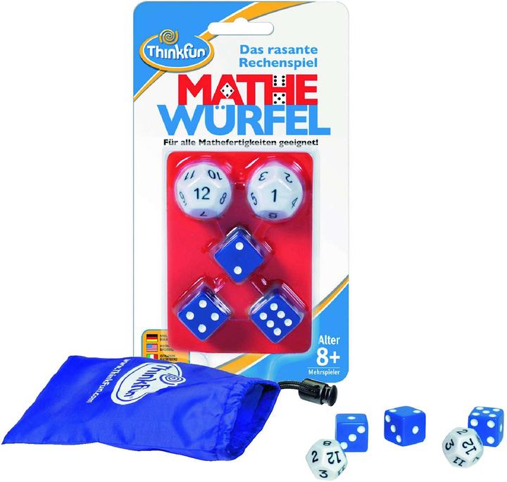 Actual product image Thinkfun Math Cubes