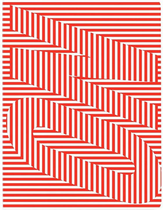 Image du produit Nuuna Carnet de notes Graphic L On-Off 22 x 16.5 cm, Dot, rouge/blanc (22 x 16,5 cm, Pointillés, Couverture souple)