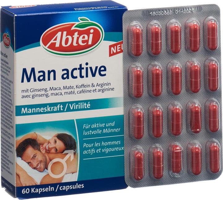 Produktbild Abtei Man Active (60 Stück, Kapseln)