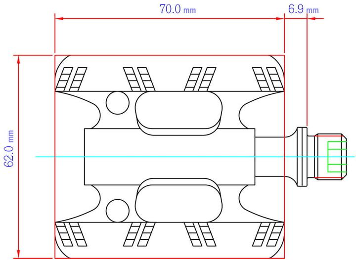 Actual product image Reverse Youngstar pedal