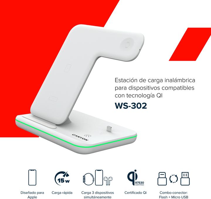 Produktbild Canyon Wireless Dock 3in1 (15 W)