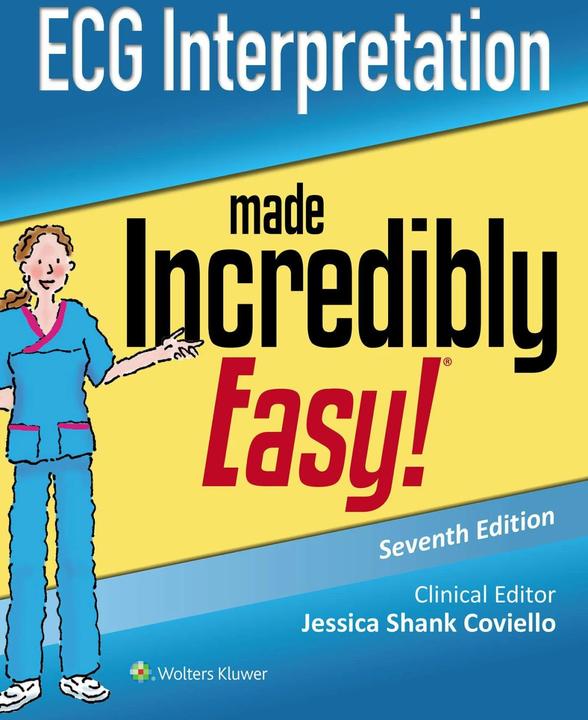 Produktbild ECG Interpretation Made Incredibly Easy (Englisch, Jessica Shank Coviello, 2020)