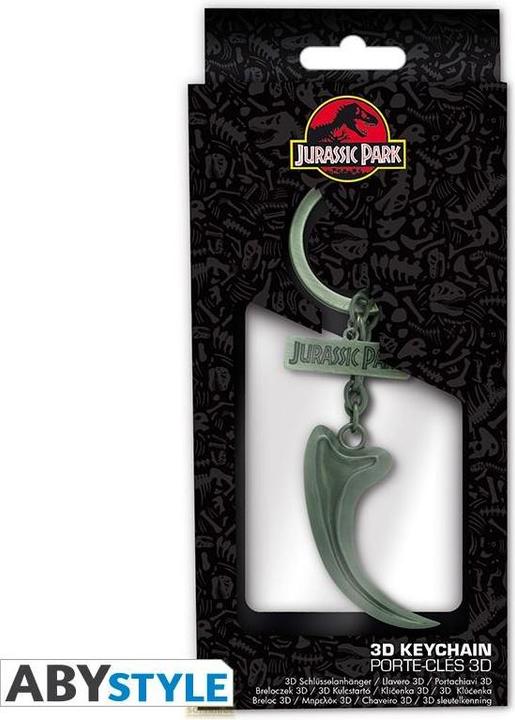 Actual product image ABYstyle Portachiavi Jurassic Park in metallo : Claw (ax2)