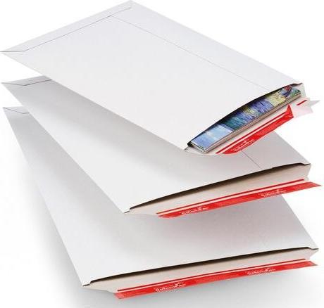 Produktbild Colompac 20 ® Kartonversandtaschen weiss für DIN A5 (20 x)