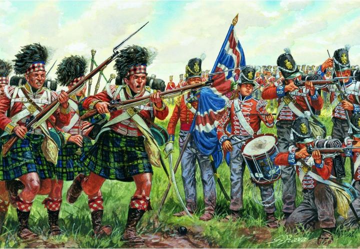 Produktbild Italeri Napol.Wars Briti.+Scots Inf.