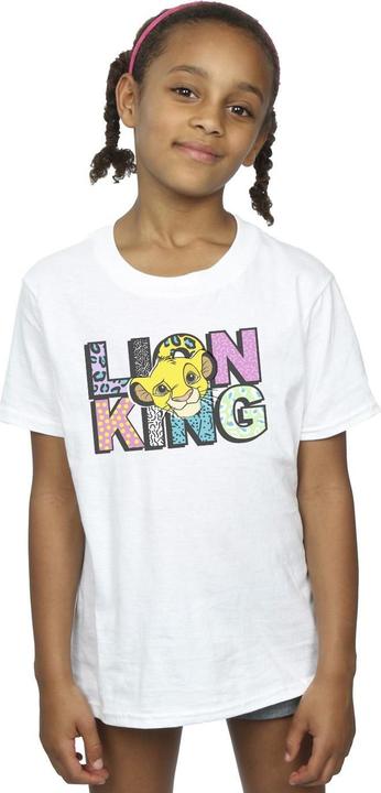 Produktbild Disney The Lion King Pattern Logo TShirt Mädchen (140, 146)