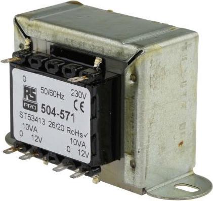 Produktbild Rs Pro Transformator 20VA 2x12V Chassismontage