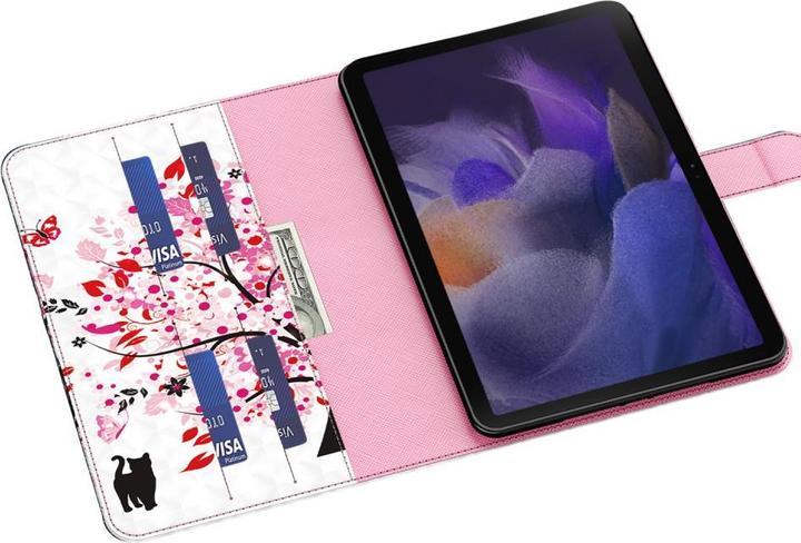 Produktbild Cover-Discount Galaxy Tab A8 10.5 - Etui Glitzer Effekt Baum rosa (Galaxy Tab A8)