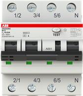 Image du produit ABB DS203NCA-B32/0,03 Interrupteur FI/LS DS203NCA-B32/0,03 6kA, 3P+N, type A, B 32, 3