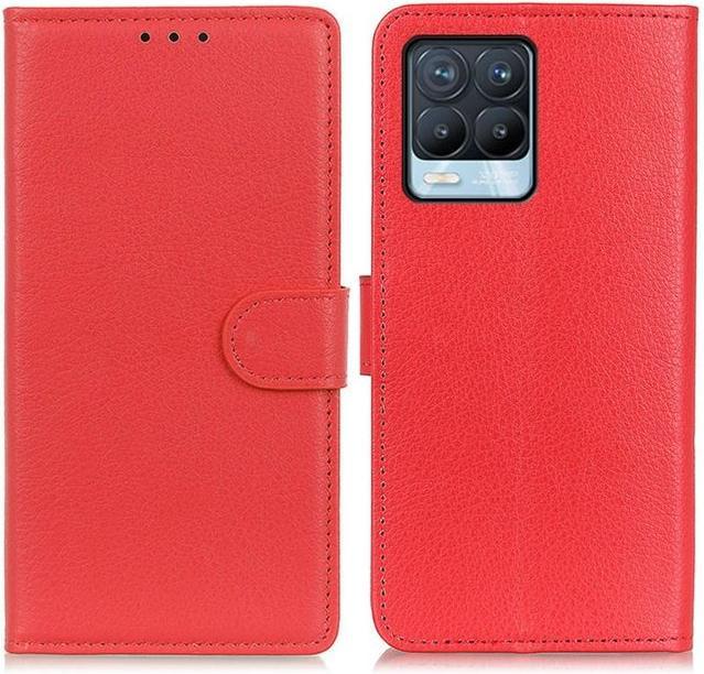 Produktbild MU Classic Litchi Leder Bookcover Series (Realme 8 Pro, realme 8)
