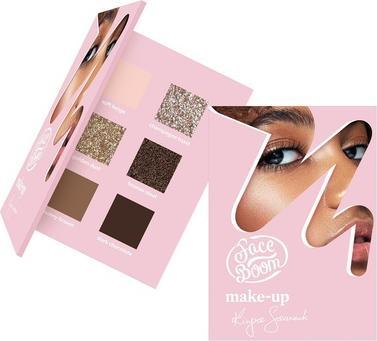 W7 FACE BOOM Paleta cieni do powiek Nude Mood 9g (Nude Mood)