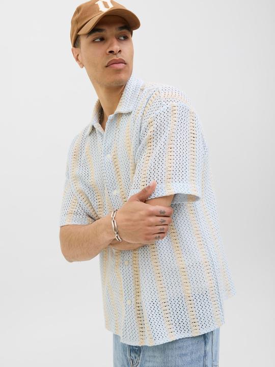 Produktbild Jack & Jones Jorbellagio Crochet Shirt Ss Sn (M)
