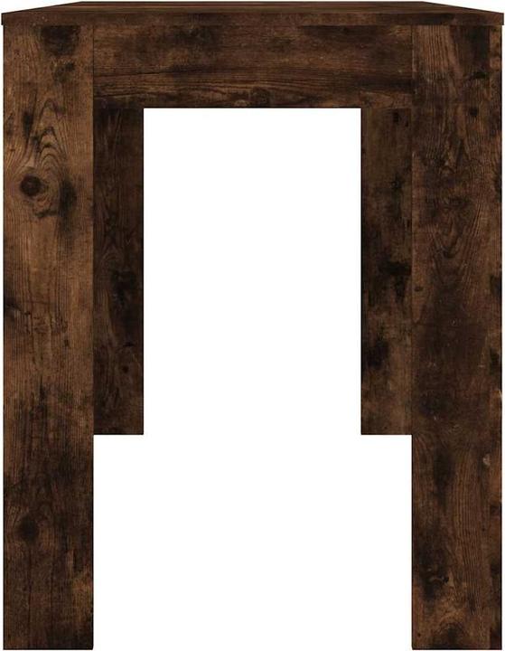 Produktbild VidaXL Esstisch Räuchereiche 120x60x76 cm Holzwerkstoff,Farbe (120 x 60 x 76 cm)
