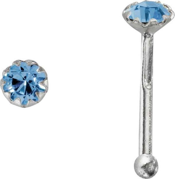 Actual product image Bijouteria Nose piercing (Crystal, Silver 925)