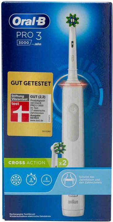 Actual product image Oral-B Pro 3 3000 (Oscillating toothbrush)