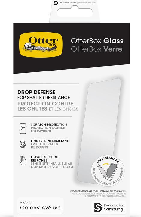 Immagine prodotto OtterBox Screen Protector Glass (1 Pezzo/i, Samsung Galaxy A26)