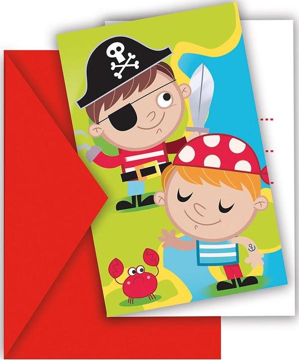 Actual product image Amscan Children's Party Invitation and Envelope (6 pcs.)