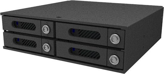 Produktbild Icy Box RAIDON iT4300-U5 - Solid-State-/Festplattenarray - 4 Schächte (SATA-600 / SAS-2)