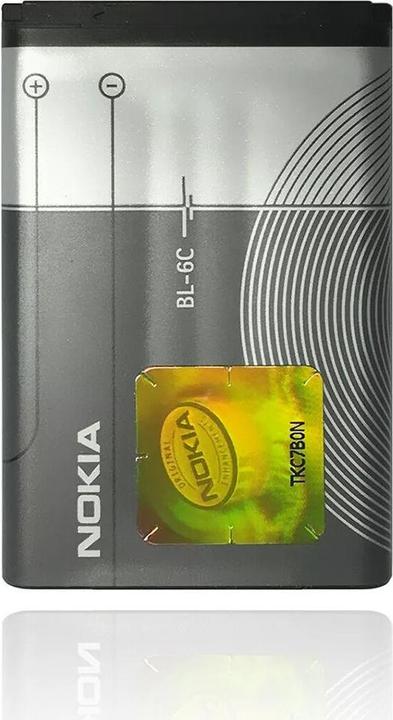 Immagine prodotto OEM - Phone Battery BL-6C (02158) - Nokia 6600 / 6230 / 6630 / N70 / E70 / E50 - 1150mAh - Black
