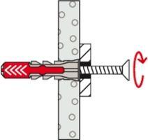 Actual product image Fischer DuoPower 12x60 S K (2). (2 pcs.)