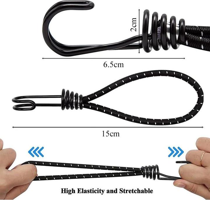 Image du produit Cbx 2 pièces de caoutchouc de serrage avec crochet