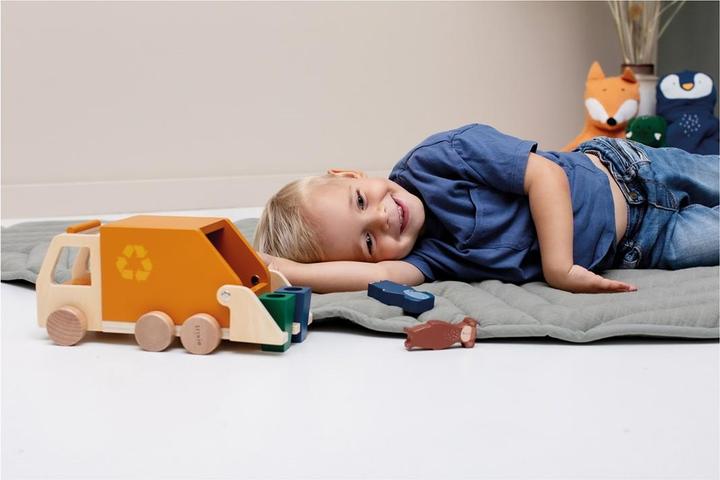 Actual product image Trixie Baby Baby rubbish truck made of wood