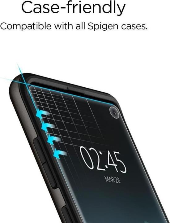 Produktbild Spigen Neo Flex HD (2er Pack) (1 Stück, Samsung Galaxy S10+)
