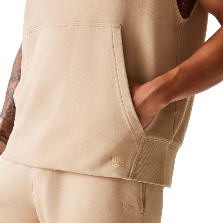 Produktbild New Era Sleeveless Hoody - WASHED Chicago Bulls beige - XL (XL)