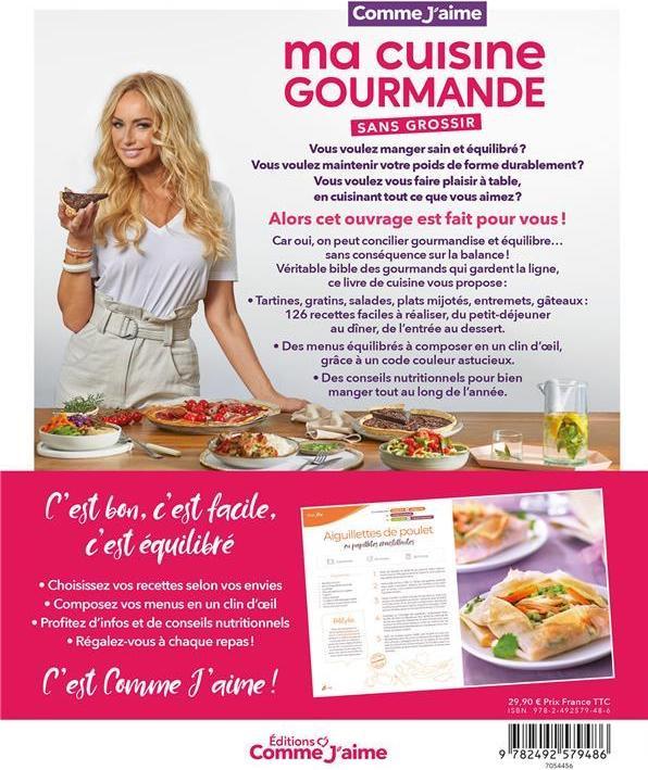 Image du produit Ma cuisine gourmande sans grossir : oui au plaisir, non aux kilos! (Français, Collectif)
