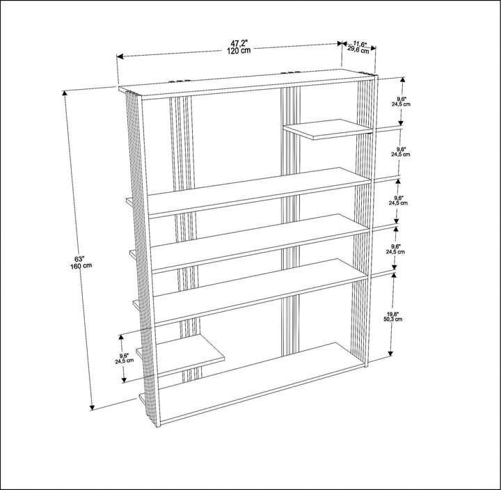 Actual product image Hanah Home Henley (120 x 160 x 29.5 cm)