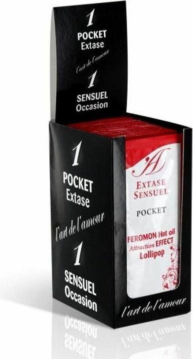 Produktbild Extase Sensual - Massage Oil With Heat Effect Pheromones Lollipop 10 ml (10 ml)