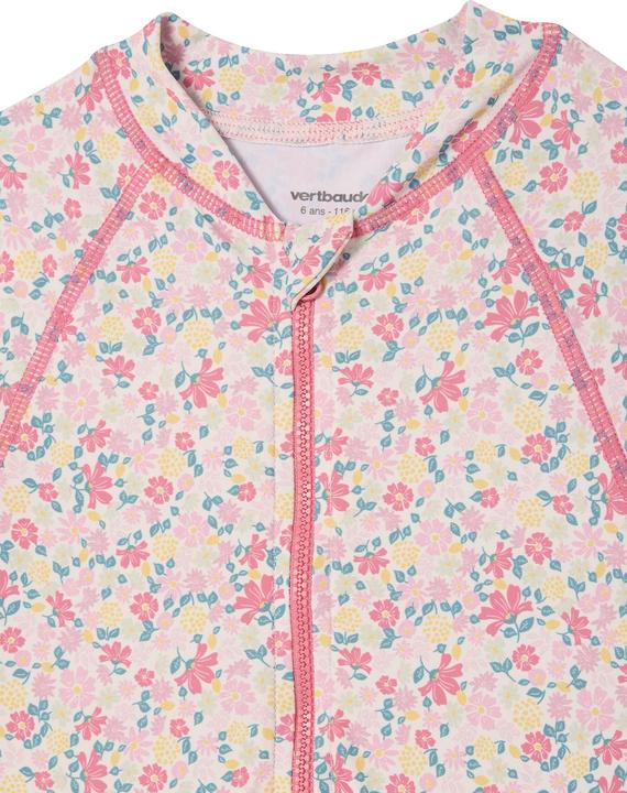 Produktbild Vertbaudet Langärmeliger Mädchen Badeanzug, Blumenprint (86)