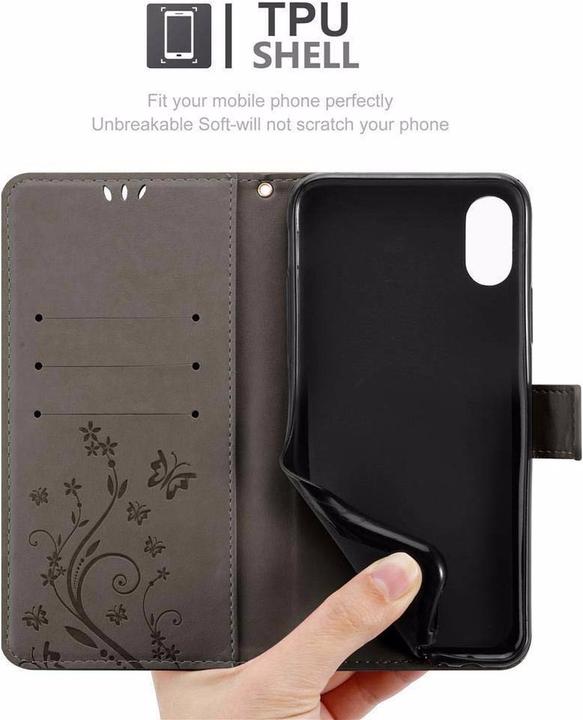 Immagine prodotto Cadorabo Copertina del libro di fiori (Apple iPhone XR)
