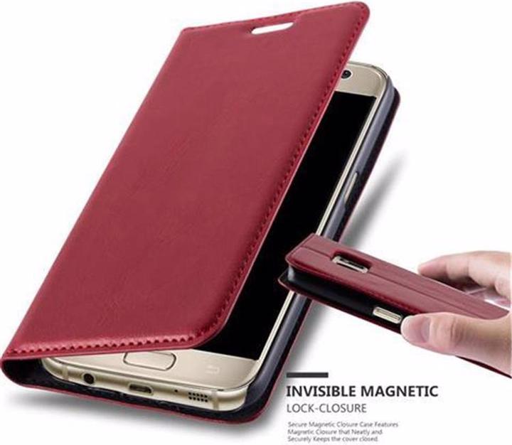 Actual product image Cadorabo Book Invisible Magnet Cover (Samsung Galaxy S7)