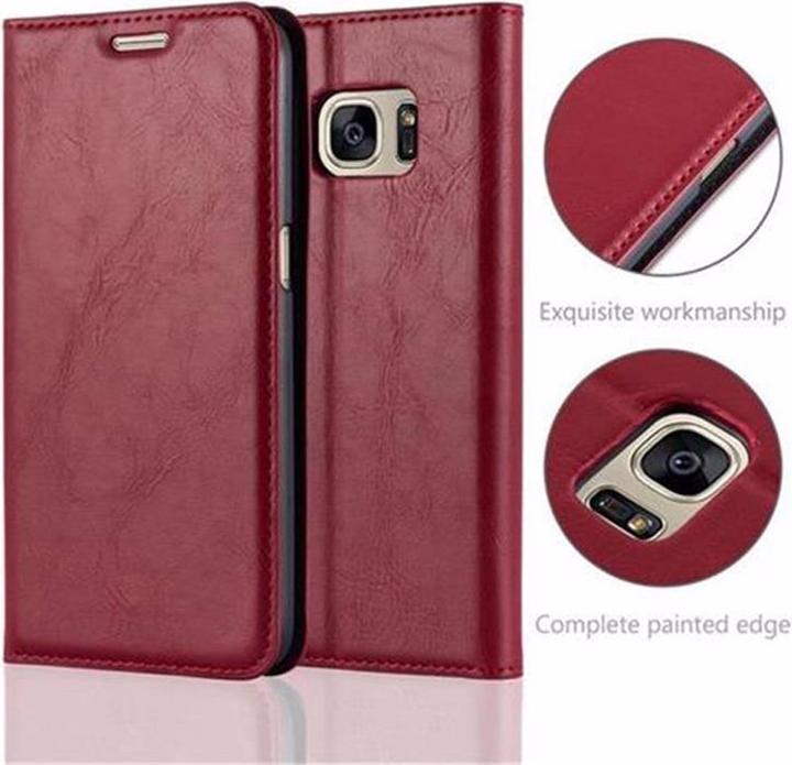 Actual product image Cadorabo Book Invisible Magnet Cover (Samsung Galaxy S7)