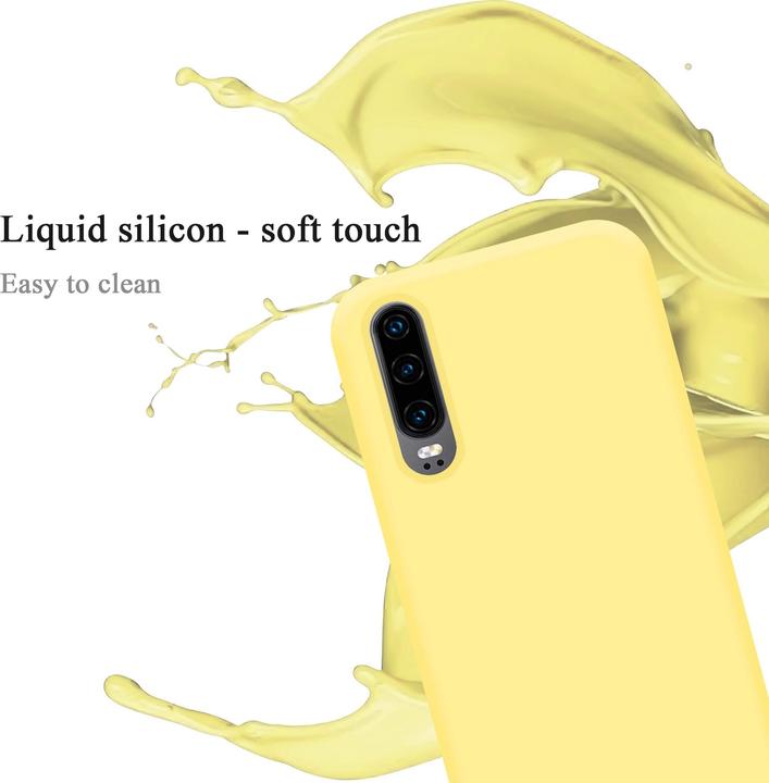 Immagine prodotto Cadorabo Copertura della cassa del silicone liquido TPU (Huawei P30)