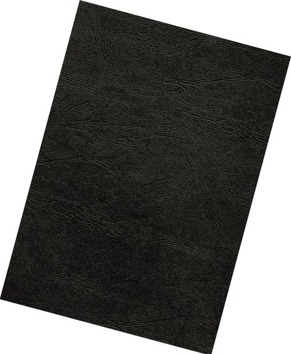 Produktbild Fellowes Delta Deckblatt mit Lederstruktur, schwarz